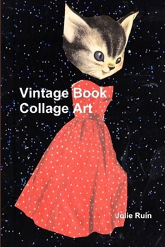 Paperback Vintage Book Collage Art Book