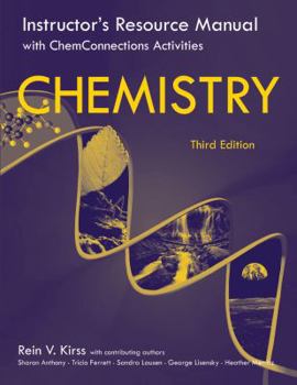 Paperback Instructor's Resource Manual with ChemConnections Activities Book