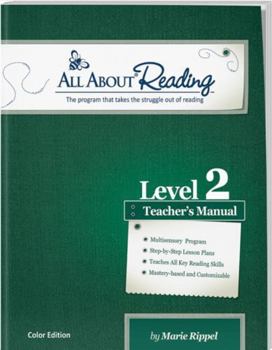 Paperback All About Reading Level 2 Teacher's Manual Color Edition Book