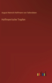Hardcover Hoffmann'sche Tropfen [German] Book
