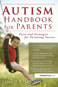 Paperback Autism Handbook for Parents Book