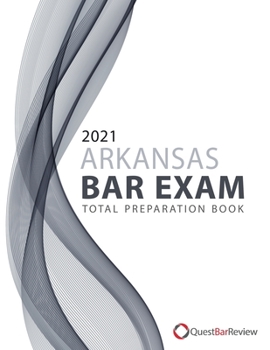 Paperback 2021 Arkansas Bar Exam Total Preparation Book