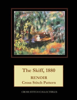 Paperback The Skiff, 1880: Renoir Cross Stitch Pattern Book