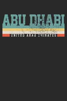 Paperback Notebook: Abu Dhabi Dot Grid 6x9 120 Pages Book