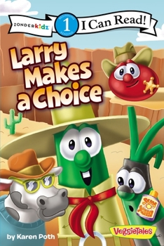 Paperback Larry Makes a Choice: Level 1 Book