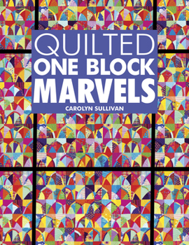 Paperback Quilted One Block Marvels Book