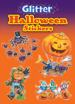 Glitter Halloween Stickers