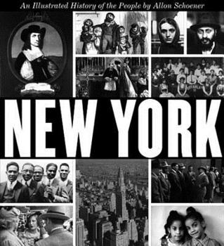 Hardcover New York: An Illustrated History of the People Book