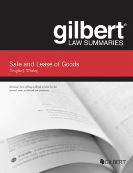 Paperback Gilbert Law Summaries on Sale and Lease of Goods Book