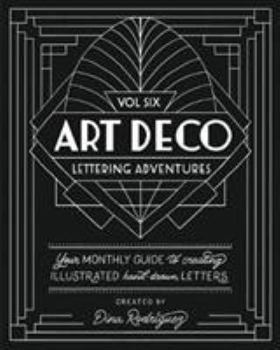 Paperback Vol 6 Art Deco Lettering Adventures Book