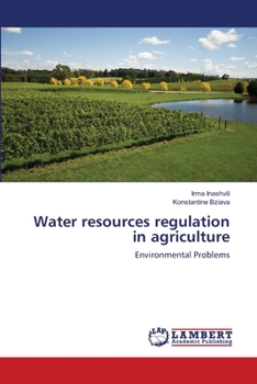 Paperback Water resources regulation in agriculture Book
