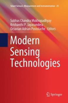 Paperback Modern Sensing Technologies Book