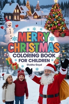 Paperback Merry Christmas Coloring Book for Children: 40 Big And Very Easy To Color With Amazing Santa Claus, Christmas Tree, Ornaments, Stockings, Reindeers, F Book
