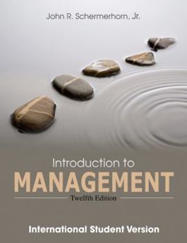 Paperback Introduction to Management Book
