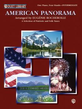 Paperback American Panorama: A Selection of Patriotic and Folk Tunes Book