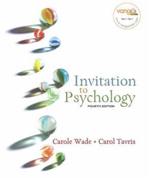 Paperback Invitation to Psychology Book