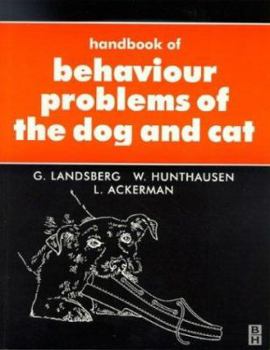 Paperback Handbook of Behavioural Problems of the Dog and Cat Book