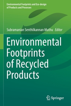 Paperback Environmental Footprints of Recycled Products Book