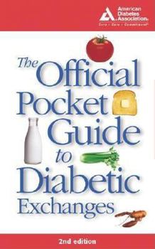 Paperback The Official Pocket Guide to Diabetic Exchanges Book