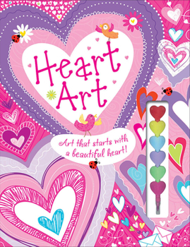 Paperback Heart Art Book