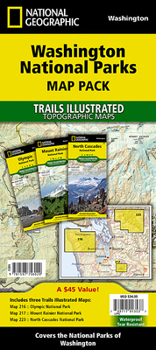 Loose Leaf Washington National Parks [Map Pack Bundle] Book