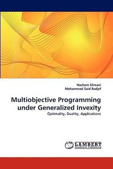 Paperback Multiobjective Programming Under Generalized Invexity Book