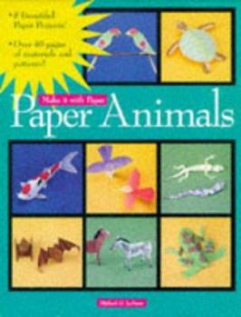 Paperback Paper Animals Book