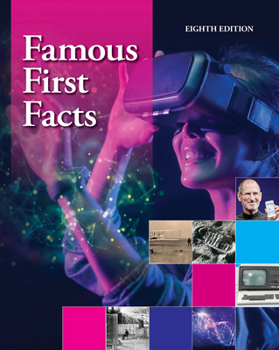 Hardcover Famous First Facts, Eighth Edition: 0 Book