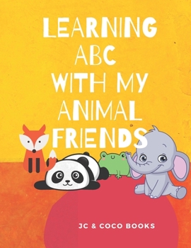 Paperback Learning ABC with my animal friends Book