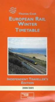 Paperback European Rail Winter Timetable Book
