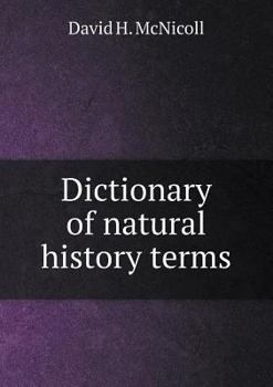 Dictionary of Natural History Terms
