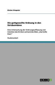 Paperback Die gottgewollte Ordnung in den Strickerm?ren [German] Book