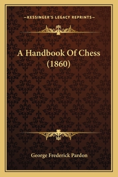 Paperback A Handbook of Chess (1860) Book