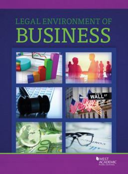 Hardcover West Academic's Legal Environment of Business (Higher Education Coursebook) Book