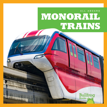 Library Binding Monorail Trains Book