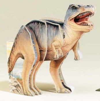 Hardcover Portable Dinos: Tyrannosaurus Rex Book