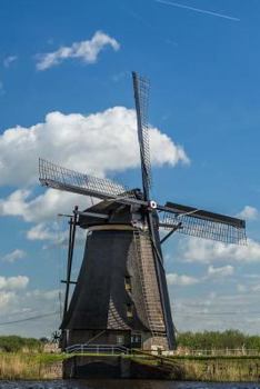 Paperback Windmill Notebook Book