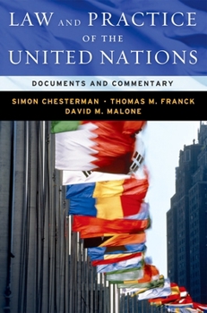 Paperback Law and Practice of the United Nations: Documents and Commentary Book