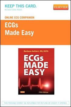 Printed Access Code Online ECG Companion for Ecgs Made Easy (Access Code) Book