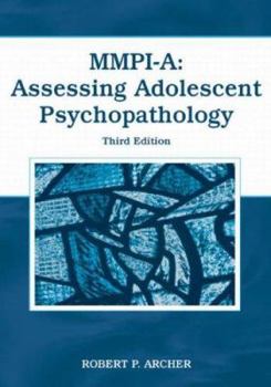 Hardcover Mmpi-A: Assessing Adolescent Psychopathology Book
