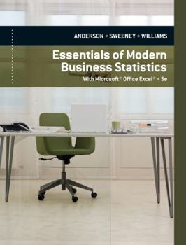 Hardcover Essentials of Modern Business Statistics: With Microsoft Office Excel Book