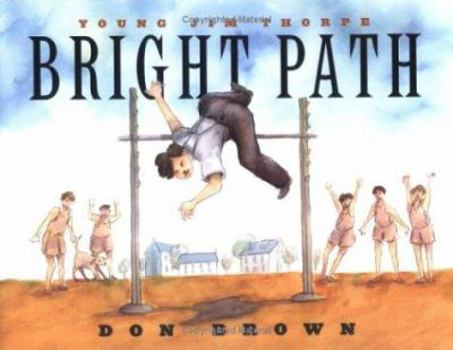 Hardcover Bright Path: Young Jim Thorpe Book