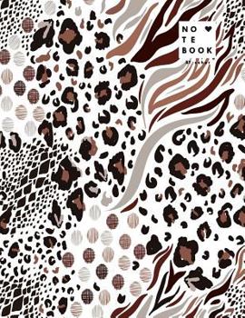 Paperback Notebook: Tiger Pattern Cover and Dot Graph Line Sketch Pages, Extra Large (8.5 X 11) Inches, 110 Pages, White Paper, Sketch, Dr Book