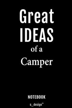 Notebook for Campers / Camper: awesome handy Note Book [120 blank lined ruled pages]