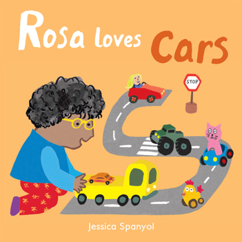 Board book Rosa Loves Cars Book