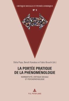 La Portée Pratique de la Phénoménologie: Normativité, Critique Sociale Et Psychopathologie