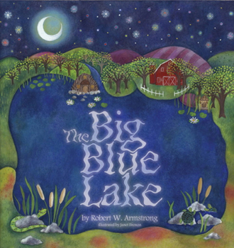 Hardcover The Big Blue Lake Book