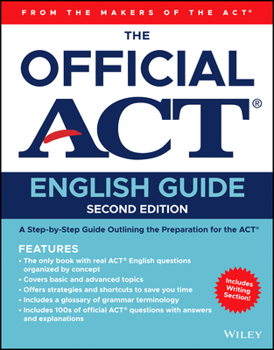 Paperback The Official ACT English Guide Book