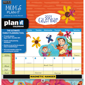 Calendar Mom's 2021 Plan-It(tm) Book