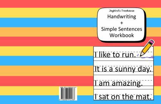 Paperback Joybird's Treehouse: Handwriting + Simple Sentences Workbook Book